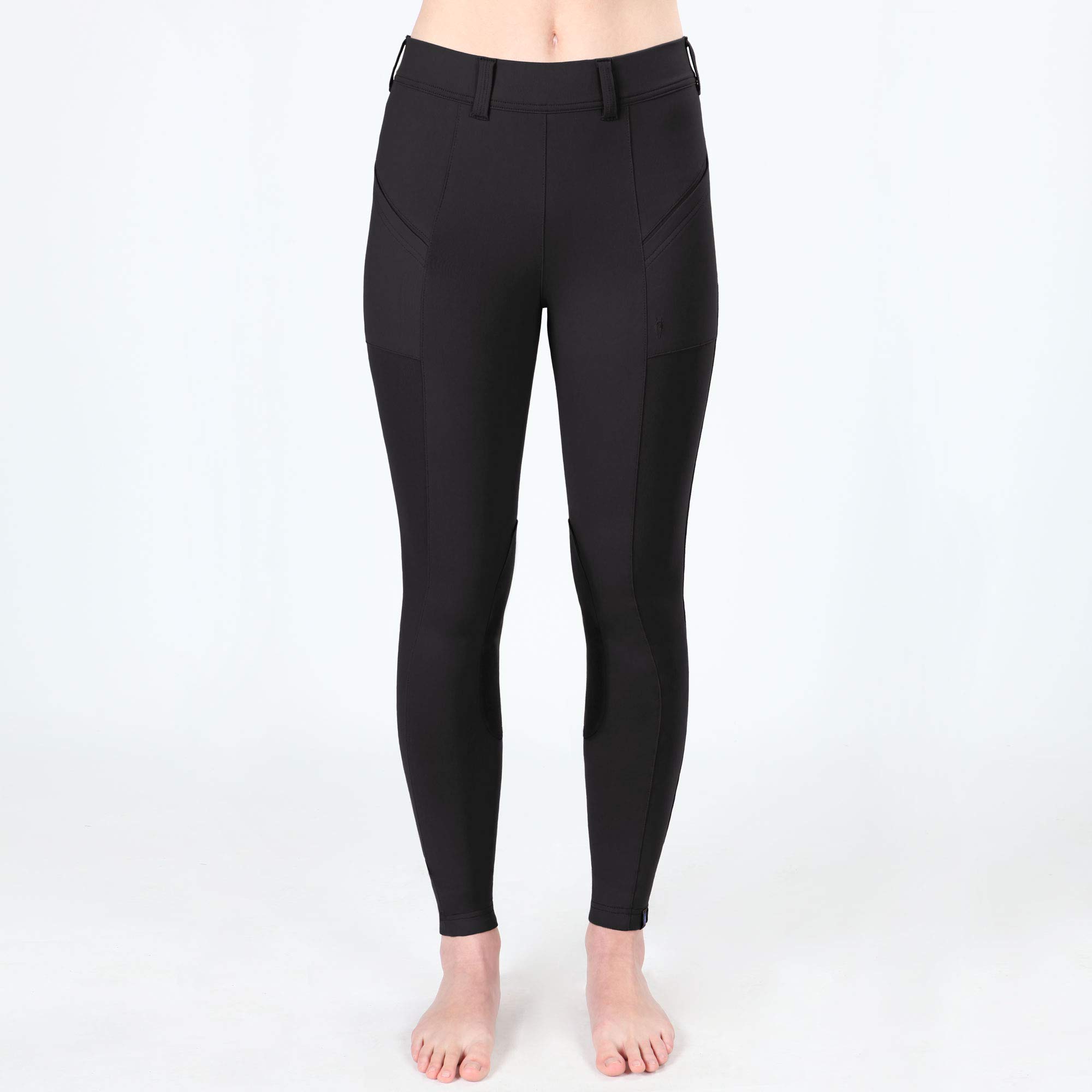 Irideon, Bending Line Tights, Black, Large