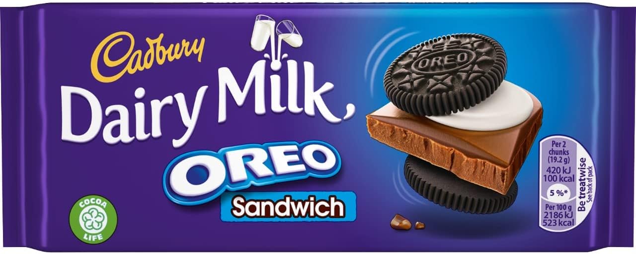 Dairy Milk OREO Sandwich Chocolate Bar