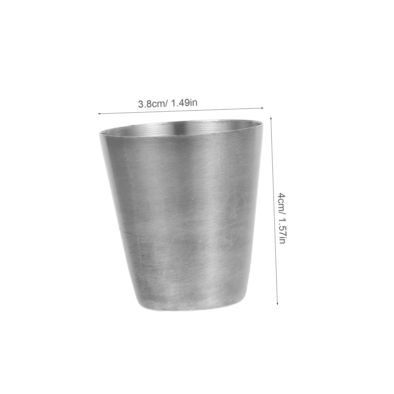 SOESFOUFU 8pcs Stainless Steel Boys and Girls Sauce Cups Mini Dipping Bowls for Soy Sauce Condiments Ramekins Reusable Metal Round Containers Lids