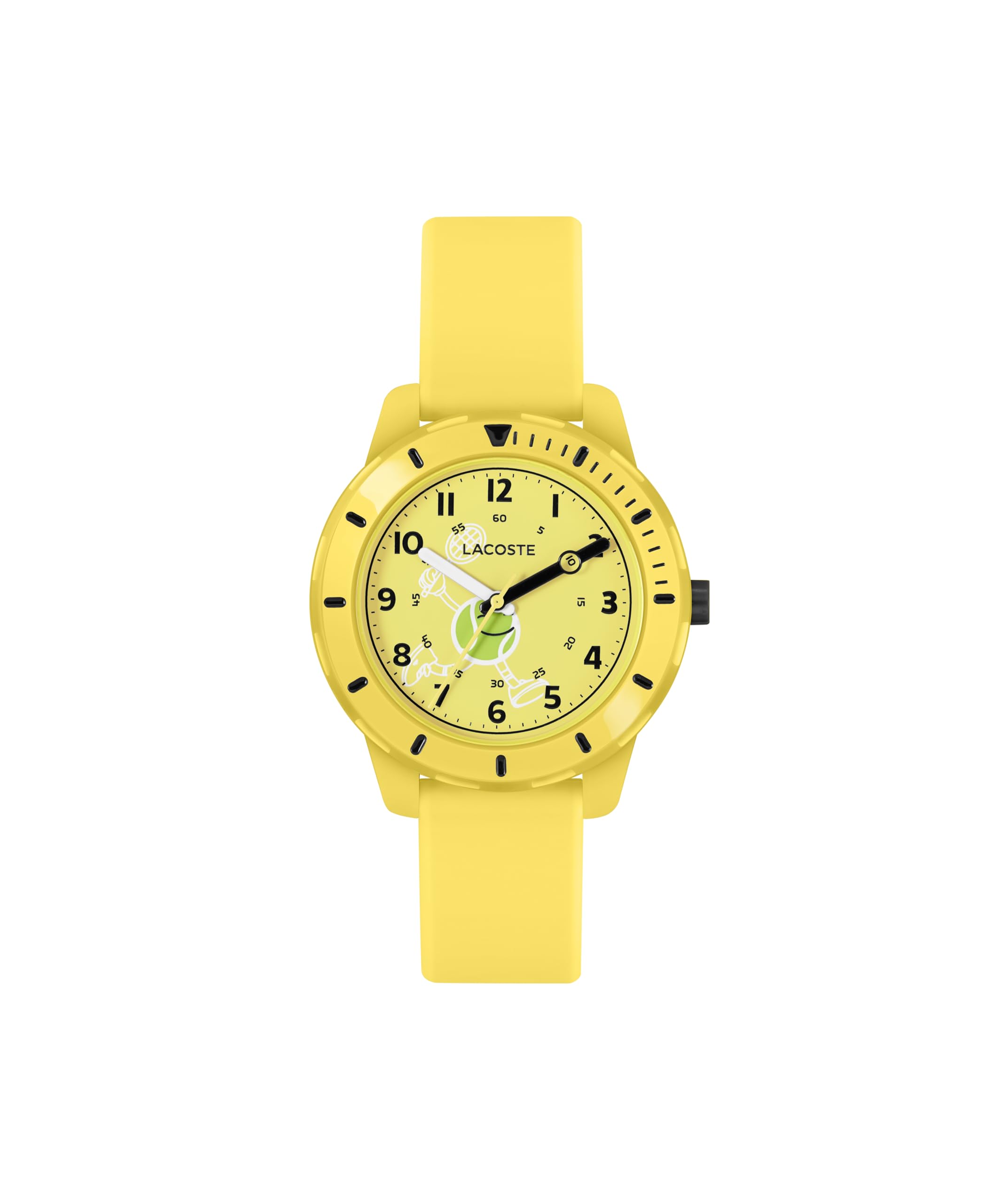 Lacoste Reloj Analógico de Cuarzo para Niños Colección Mini Tennis Collection con Correa en Silicona