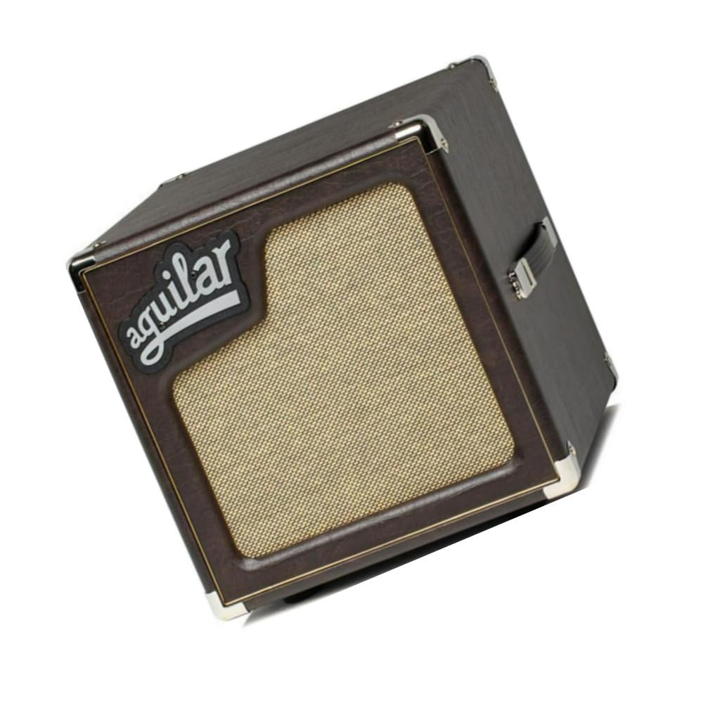 Aguilar SL1108 8-Ohm 10 x 1-Inch Driver 175W Hybrid Design Lightweight and Portable Bass Cabinet (Chocolate Brown) - Image 3