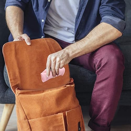 Miniatura 11 de E-Senior Botella de agua plegable sin BPA – Botella de agua plegable de 20 oz para botellas de viaje deportivas con triple a prueba de fugas, ligera