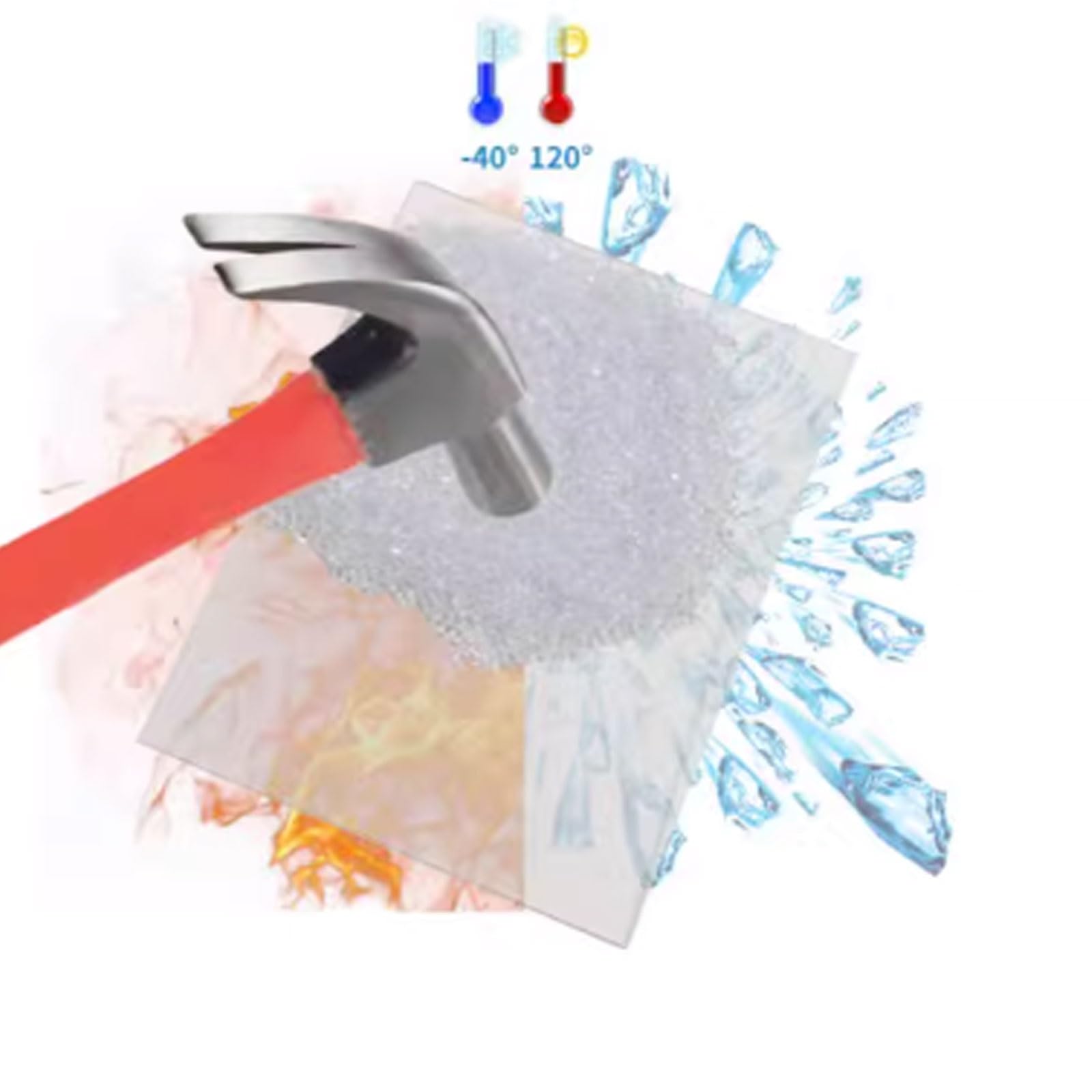 Policarbonato Placas Transparente para Invernadero, 1mm Techo de Metacrilato Plancha, Lámina de Metraquilato Plástico para Jardin Terraza Exterior(50x1000cm)