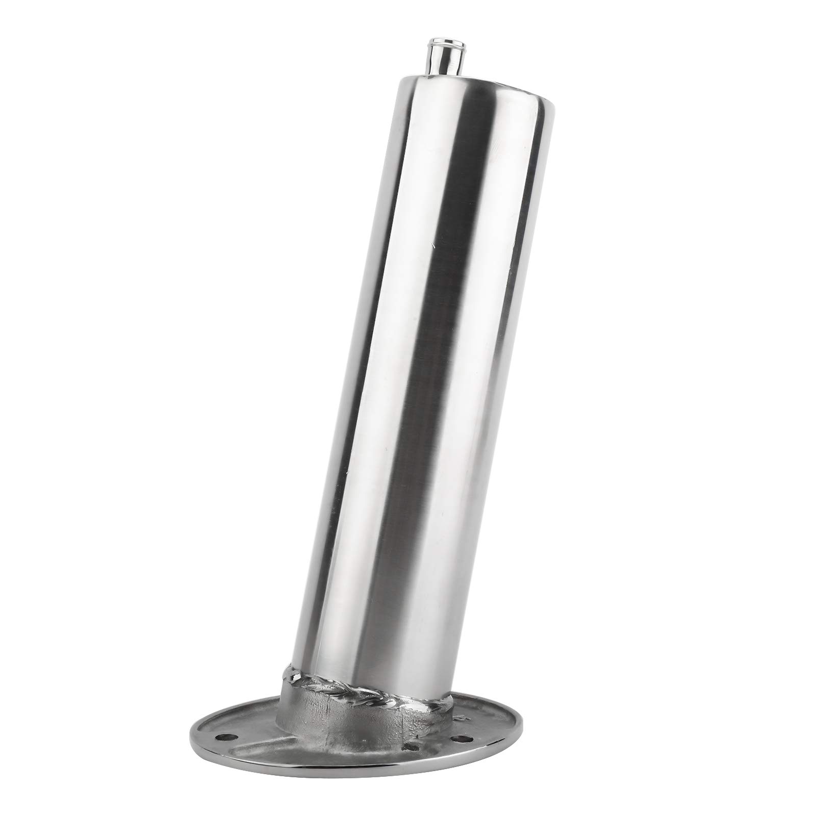 YaeMarine Juego de 2 soportes para caña de pescar de acero inoxidable 316 de lujo con drenaje, soportes para caña de pescar de montaje empotrado, 30 grados, 15 grados, 90 grados (15 grados)