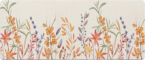 Miniatura 7 de American Farmhouse - Tapete de baño con hojas para bañera, antideslizante, de secado rápido y absorbente, de tierra de diatomeas, para fregadero de