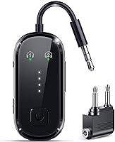 Vista 1 de 2026 Upgraded Pro Bluetooth 6.0 Transmitter Receiver Bluetooth Adapter for TV/Airplane/Gym to Wireless Headphones/All Airpods,Dual Link AptX