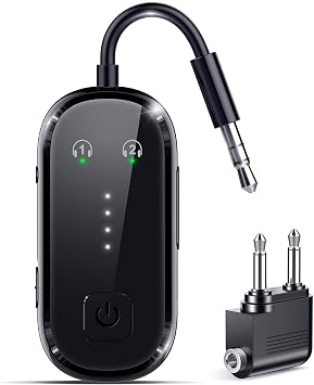 2026 Upgrade Pro Bluetooth 6.0 Transmitter Receiver 2-in-1 Adapter