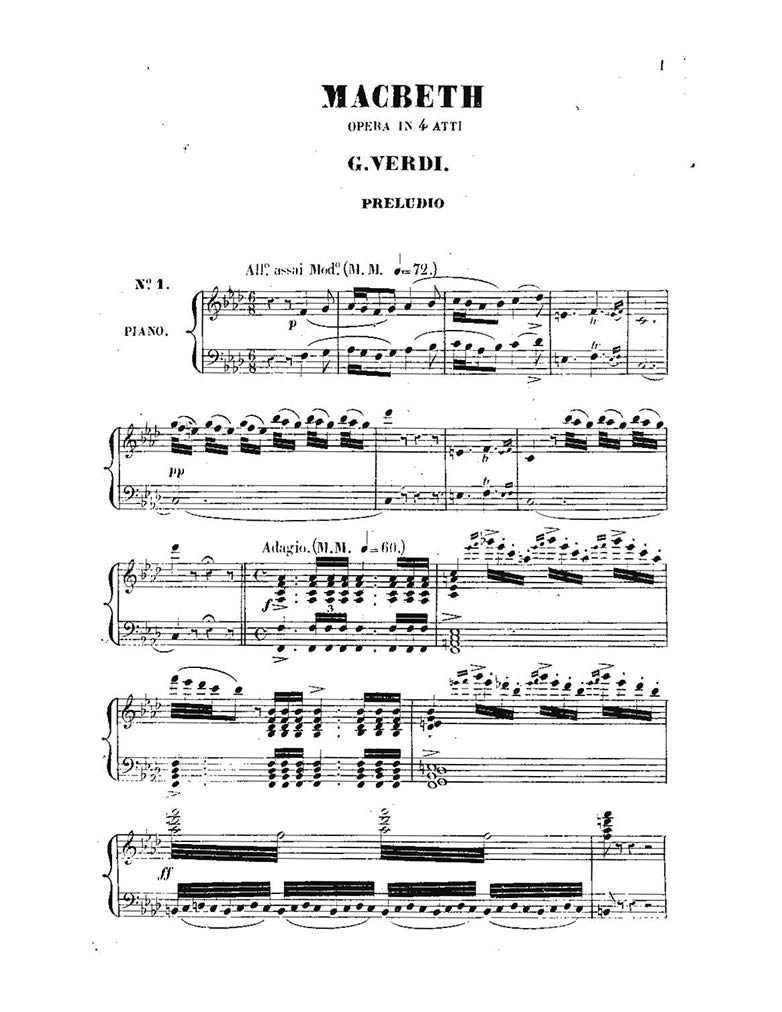 Macbeth - 1847 Version - Vocal Score - Image 3