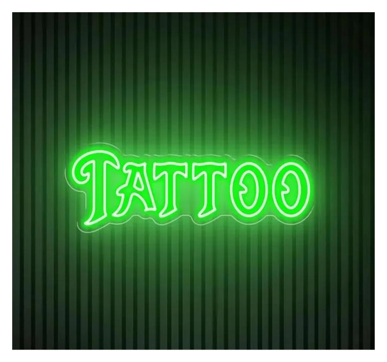 Shouxi E Sign Lamp Tattoo Neon Sign Studio Usb Powered Dimmabl Business Window Display Decor For Shop Art Atmospher 46Cm