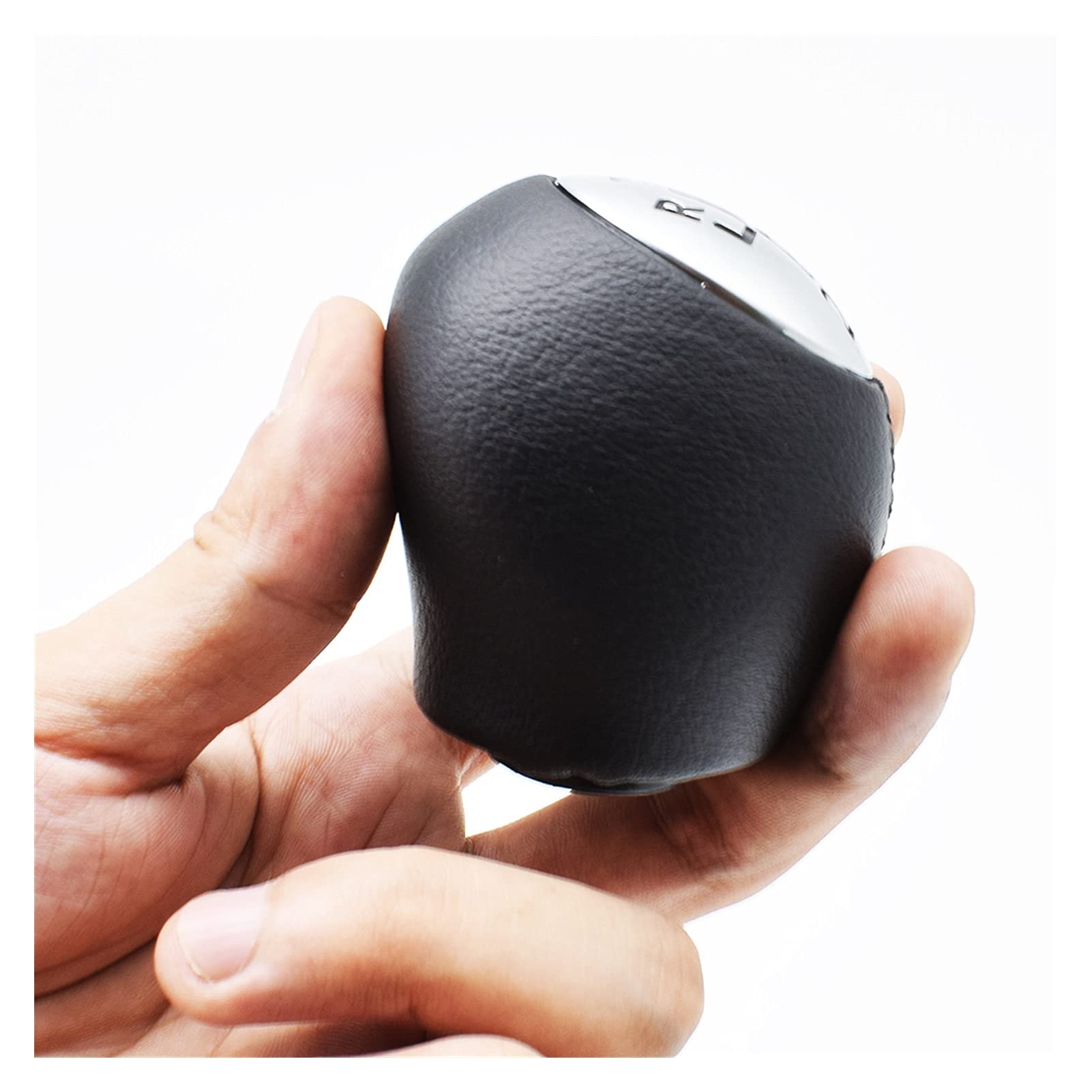 Pommeau De Levier De Vitesse En Cuir PU - Pour Renault Clio 3, Megane 2, Laguna 2, Kangoo (2003-2009) - Noir, Rouge Ou Blanc