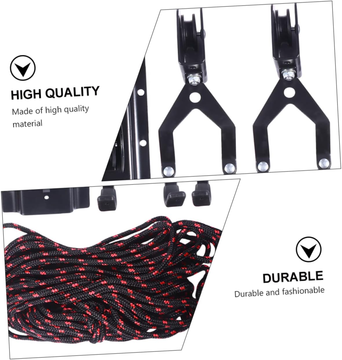 POPETPOP Indoor Bike Storage Mount Bike Hanger Space-saving Hanging Design for Types