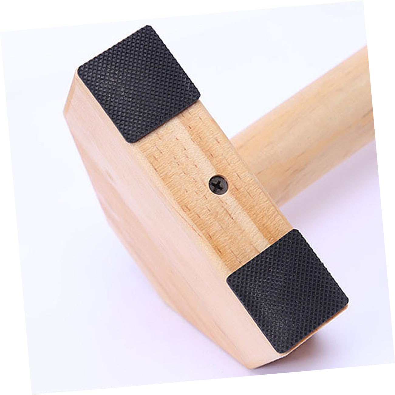 KICHOUSE 1Pair Solid Wood Bars for Fitness Durable Handstand Frame for Enhanced Range for Home Workouts and Calisthenics Training