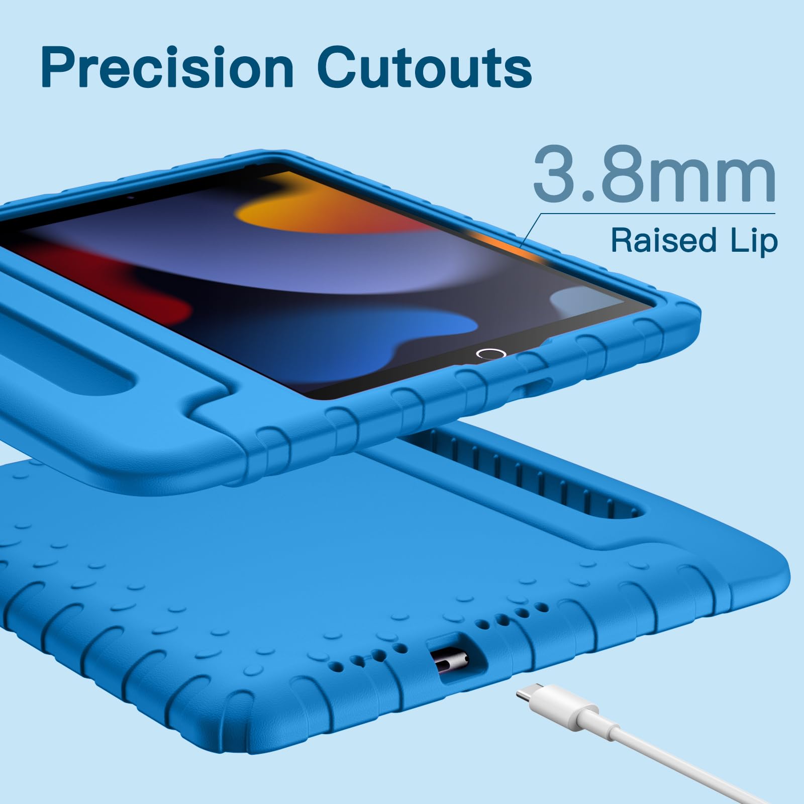 Amazon.com: JETech Kids Case for iPad 10.2 Inch (9th/8th/7th