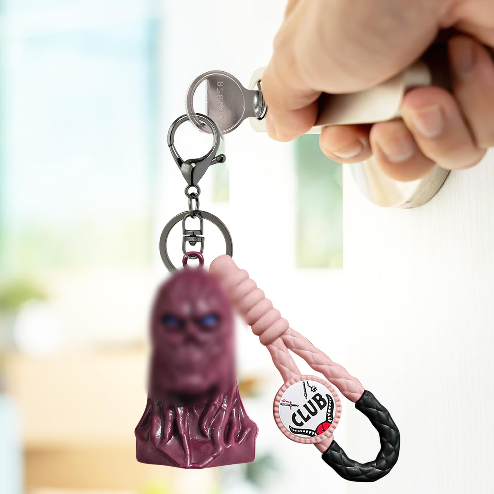 Llavero Metálico Esmaltado Planta Carnívora Vecna Colección Regalo