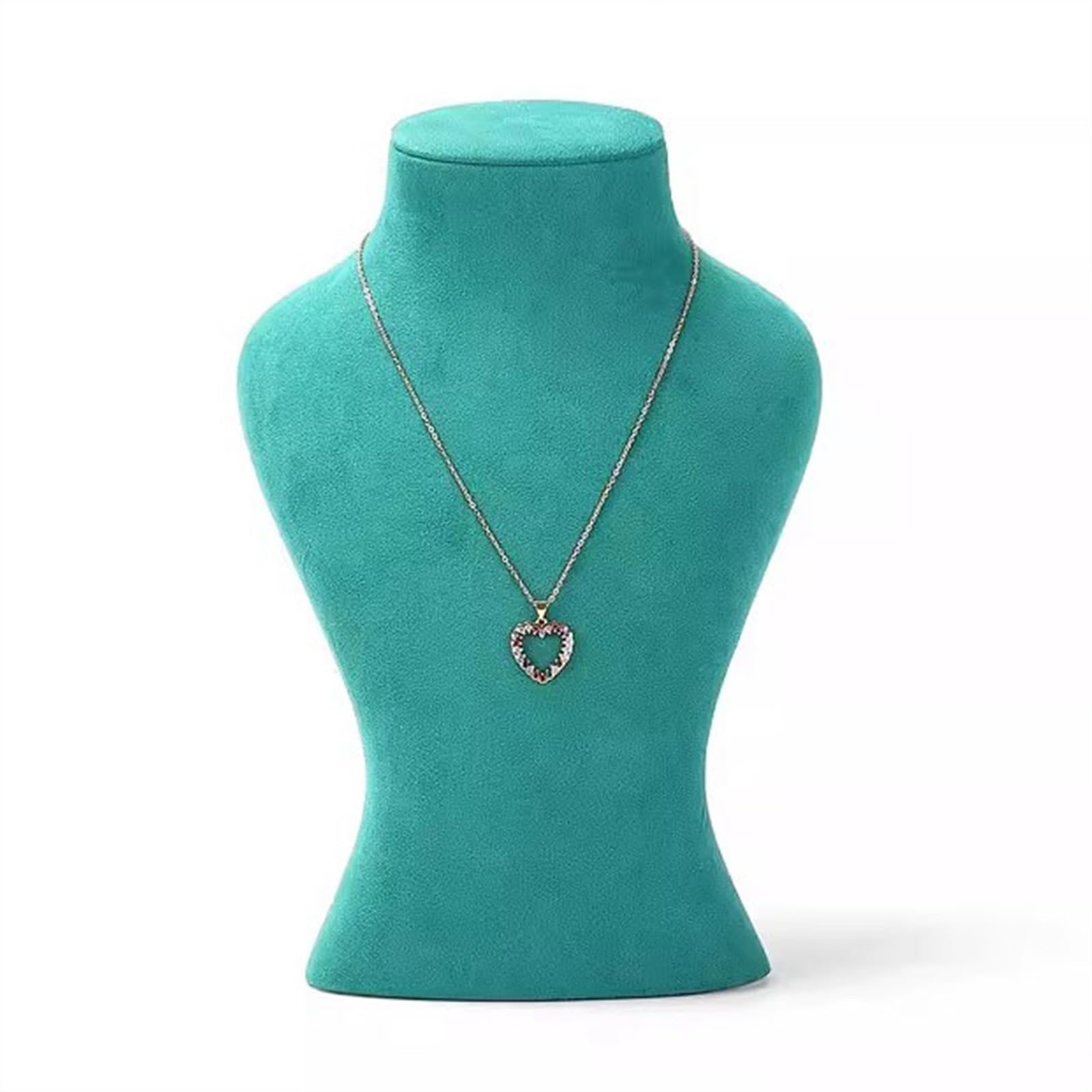 J9V4G6S3B5 Jewellery Storage Jewelry Display Stand Necklace Showcase Bust Chain/Pendant Holder for Show(Medium)