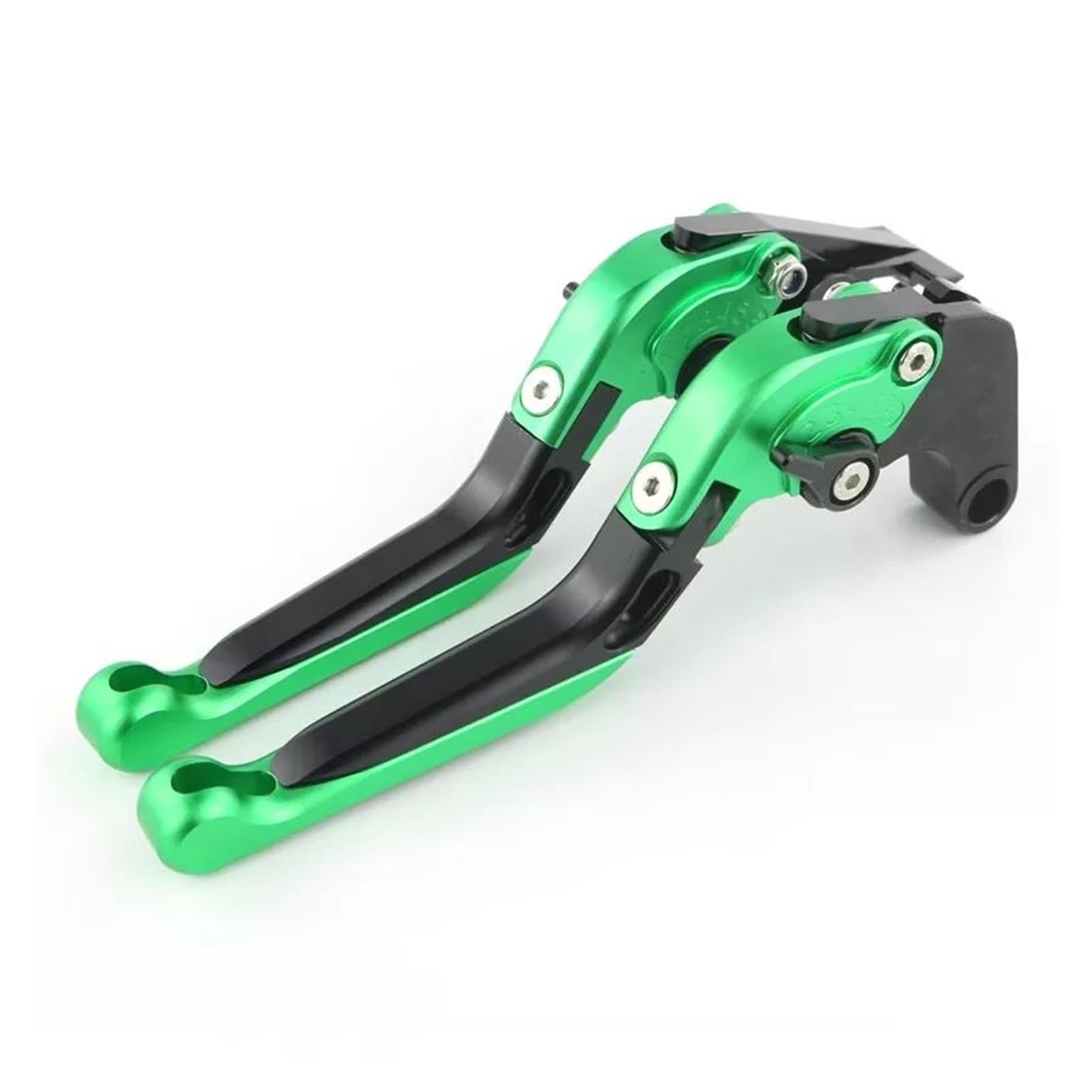 RVEVFBKBAL Motorcycle Clutch Brake Lever for Triumph for Thruxton 900 for Speedmaster for Scrambler for Tiger 800 XC for Speed Triple 1050(Black and Green)