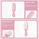 VARENYYA Baby Healthcare and Grooming Kit, Baby Safety Set Baby Comb, Brush, Finger Toothbrush, Nail Clippers, Scissors, Nasal Aspirator, Baby Essentials Nursery Care Kit (Pink) gallery image