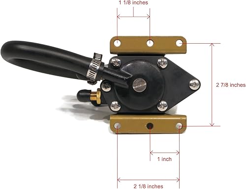 Miniatura 2 de The ROP Shop | Bomba de combustible de conversión VRO para barcos Johnson, Evinrude, OMC, BRP 0435936, 0435560