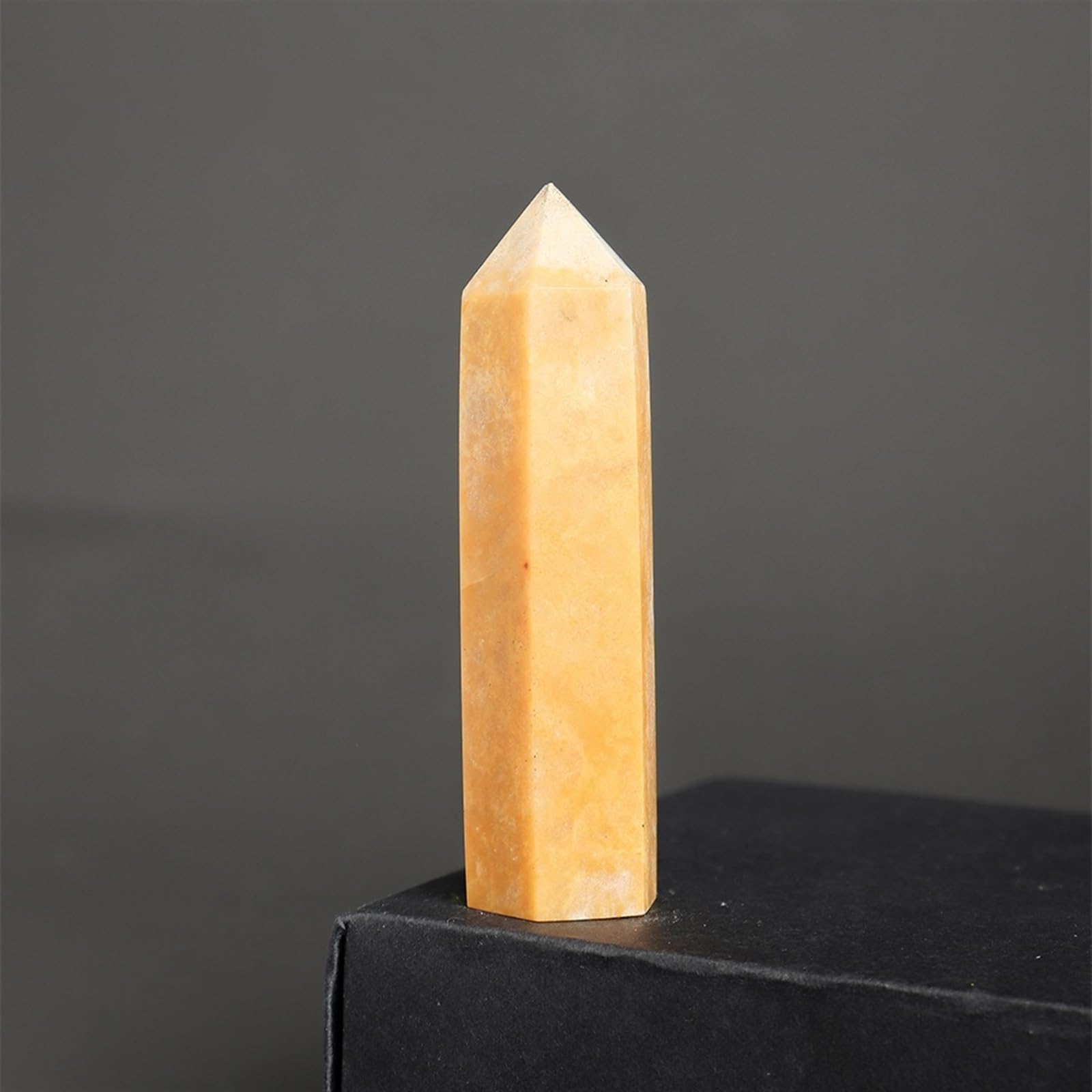 Ylquxeuv One Color 7-8Cm Crystal Point Quartz Rainbow Wand Column Rose Rock Home Decor Stone (Color :)