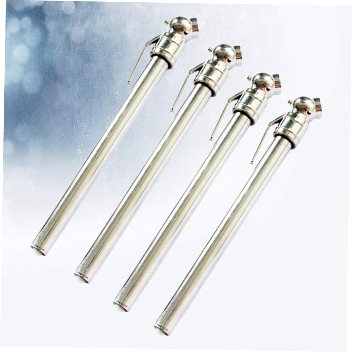 GLEAVI 8pcs Analog Tire Pressure Gauge Pen Auto Car Tire Pressure Pencil Gauge No Battery Required