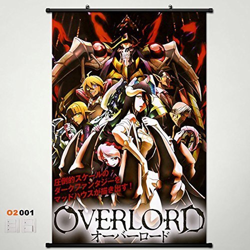 Home Decor Anime Overlord Albedo Shalltear Ainz Ooal Gown Momon Momonga Whole Role Wall Scroll Poster Fabric Painting 23.635.4 inch b2 1 by Overlord