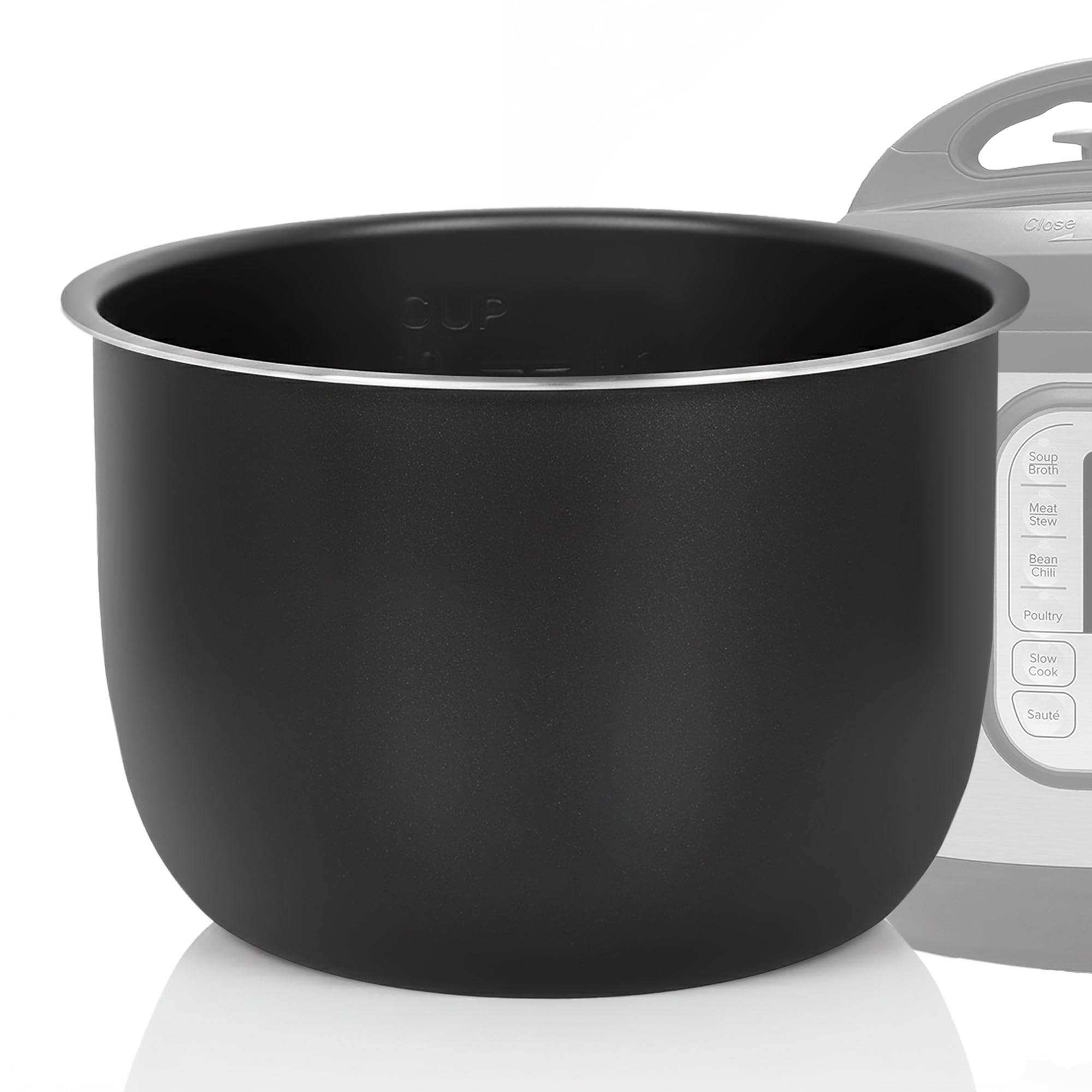 Ciotola interna in lega di alluminio per cuociriso Linkidea, compatibile con Instant Pot Duo 7 in 1, lavabile in lavastoviglie, ciotola di ricambio