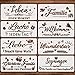 OOTSR 8 Stk Schablonen zum Malen auf Holz, DIY Schablonen Inspirierende Wort Schablonen für Malen, Kunststoff Schablonen Vorlagen für Scrapbooking, Holz Böden Kunst Dekorationen Boden/Deckenablauf günstig Kaufen-OOTSR 8 Stk Schablonen zum Malen auf Holz, DIY Schablonen Inspirierende Wort Schablonen für Malen, Kunststoff Schablonen Vorlagen für Scrapbooking, Holz Böden Kunst Dekorationen
