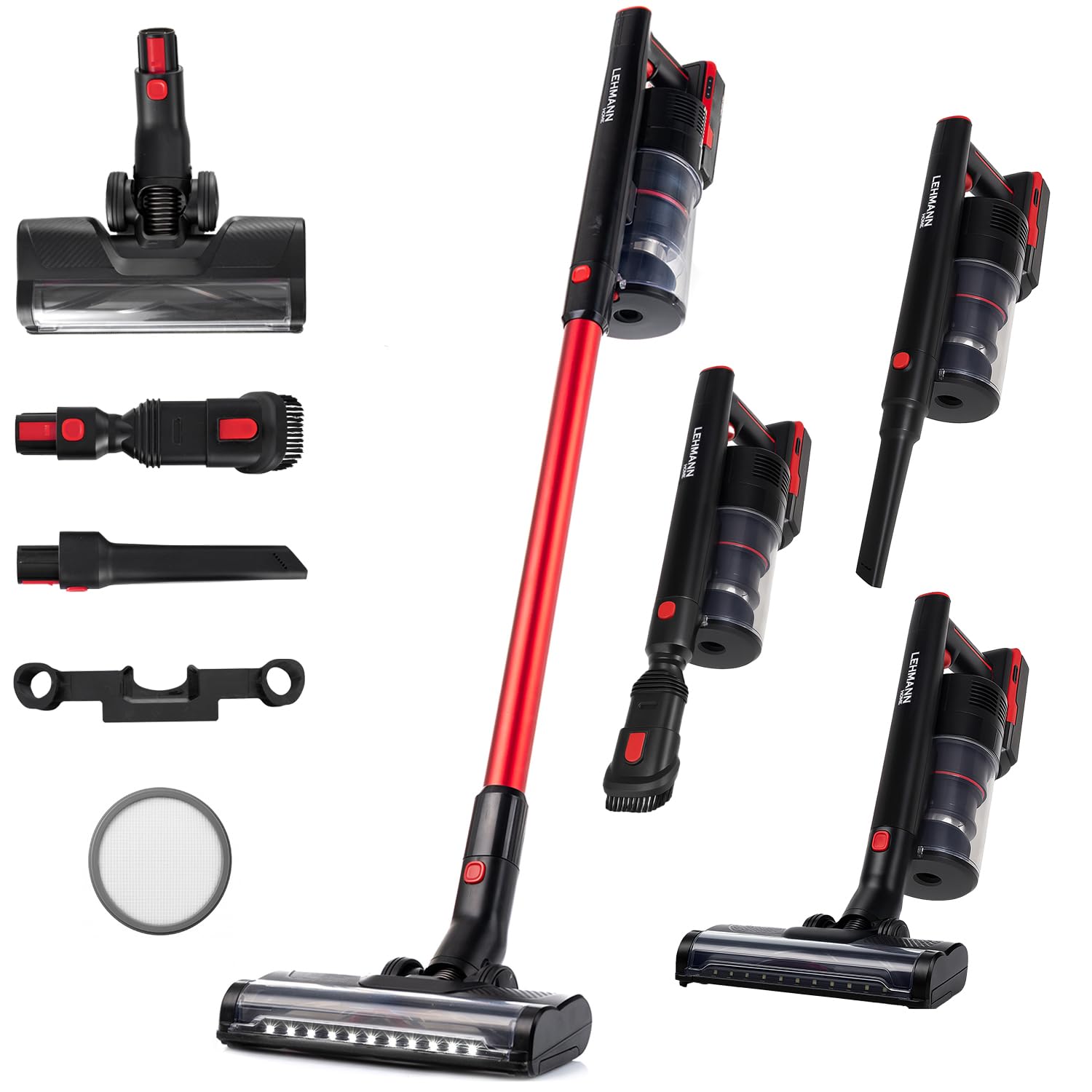 LEHMANN Mistral vacuuming under a sofa