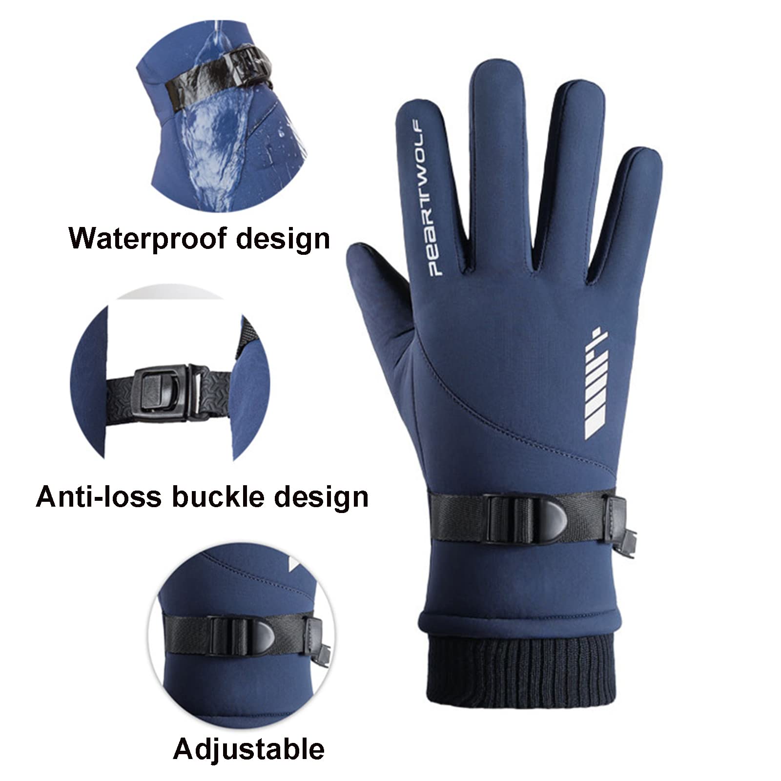 Muffole da sci impermeabili Whirlibird™ III da ragazzo