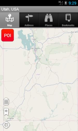 Utah, EUA Onboard Mapa: Mobile GPS Apps