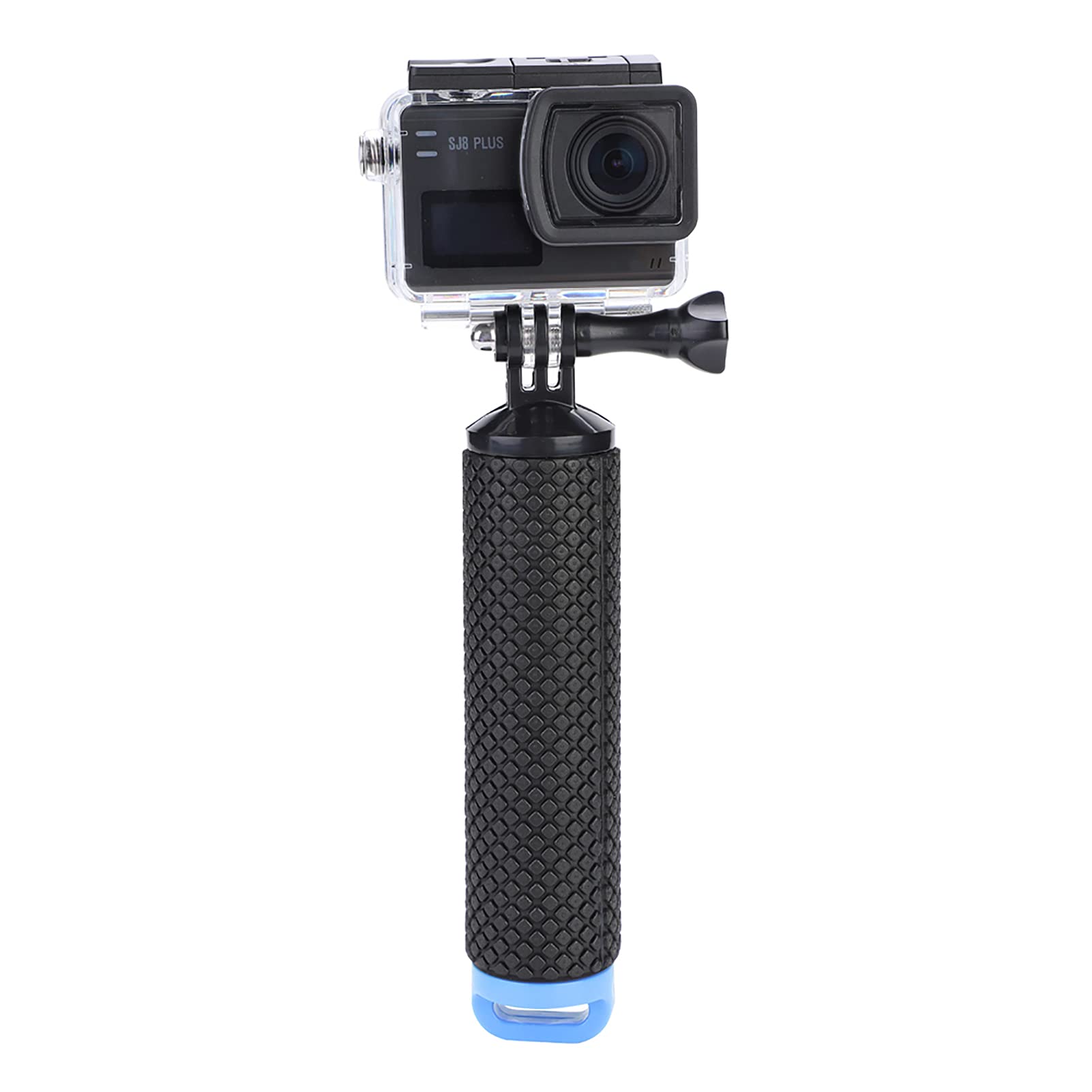 BTSEURY Anti Slip Floating Bobber Stick with Floaty Hand Grip Monopod Ideal for, Xiaomi Yi Perfect Action Camera Diving Accessory (Blue)