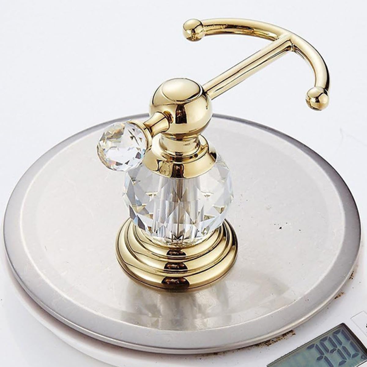 VALICLUD Gancho de Pared Dorado de Acero Inoxidable para Ropa y Toallas, Resistente Superficie Lisa sin Rebabas, Adecuado para Cocina y Pasillo Moderno