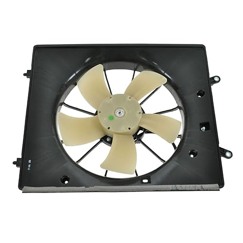 Conjunto de ventilador de refrigeración del radiador lado del conductor izquierdo izquierdo izquierdo para Acura MDX Honda Pilot
