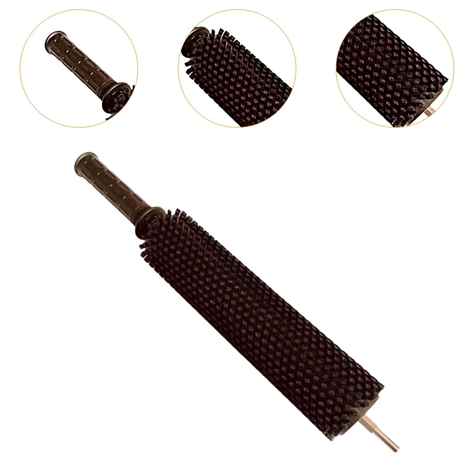 Brosse à Farter Les Skis avec Manche, Brosse en Nylon de 30 Cm, Légère.