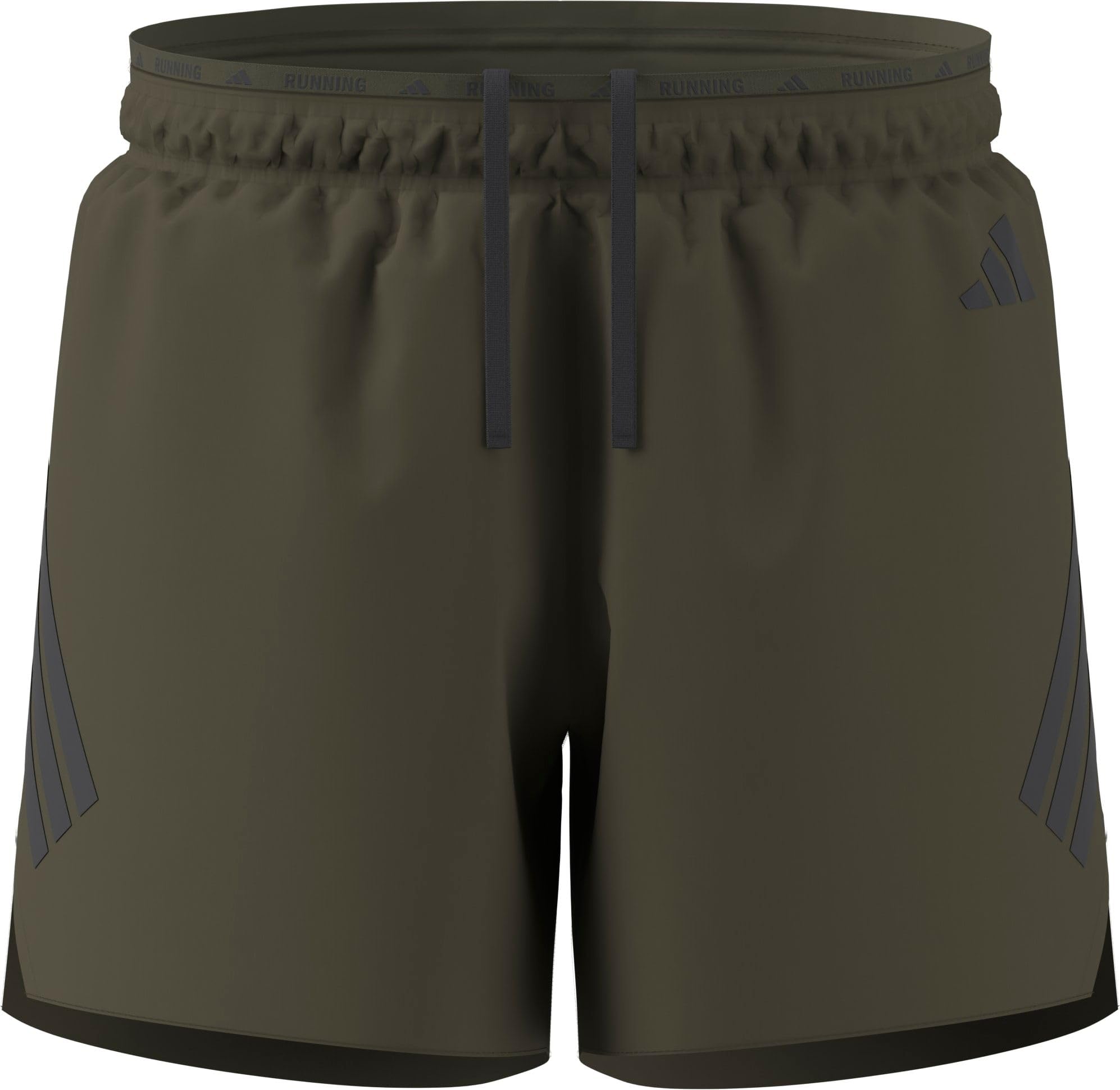 adidas Men's ADI365 Running Formotion Iconic Shorts, Olive strata, XXL 7 inch