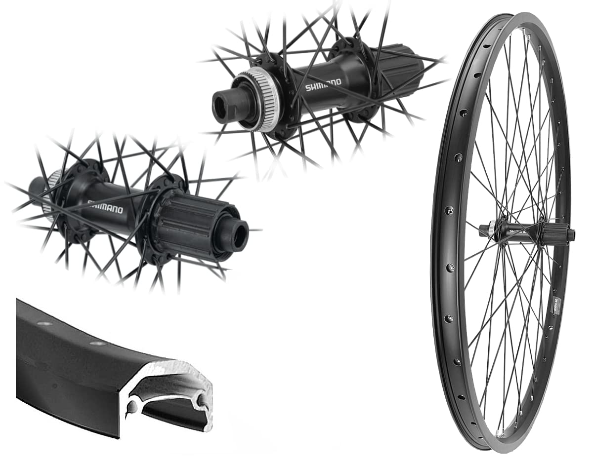 Bärwinkels 28" Hinterrad Hohlkammer Disc Shimano Industrielager Boost Steckachse 12mm Centerlock Boost 148mm