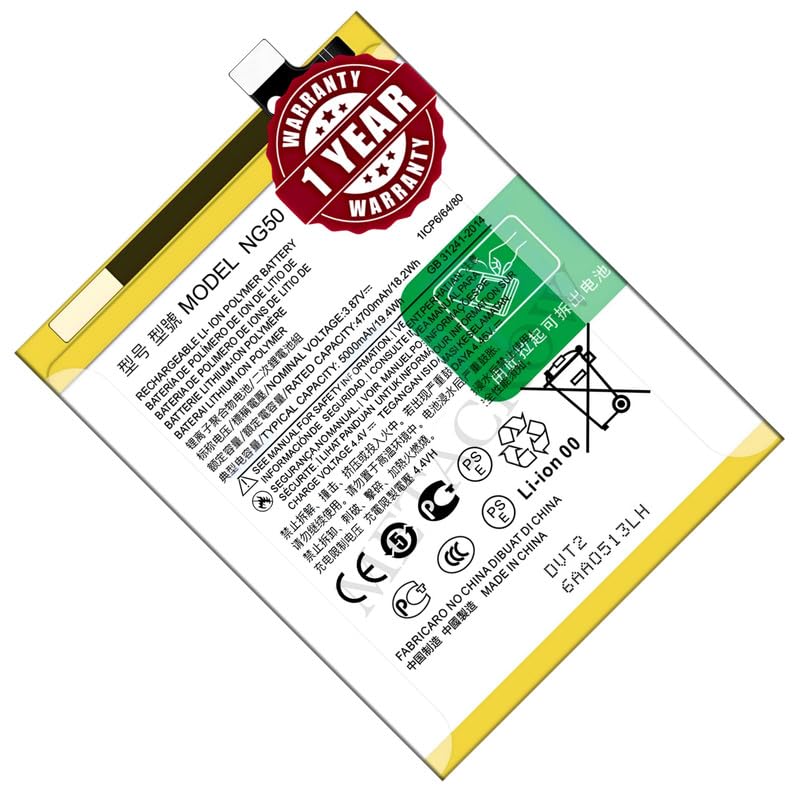 Image of Original NG50 Battery Compatible for Motorola Moto G71 5G (XT2169-1) - (5000mAh) - 1 Year Warranty JK1