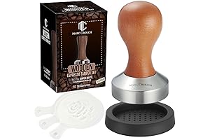 Coffee Tamper Espresso Hand Press With Stainless Steel 304 Coffee Tamper 51MM,Tamper...