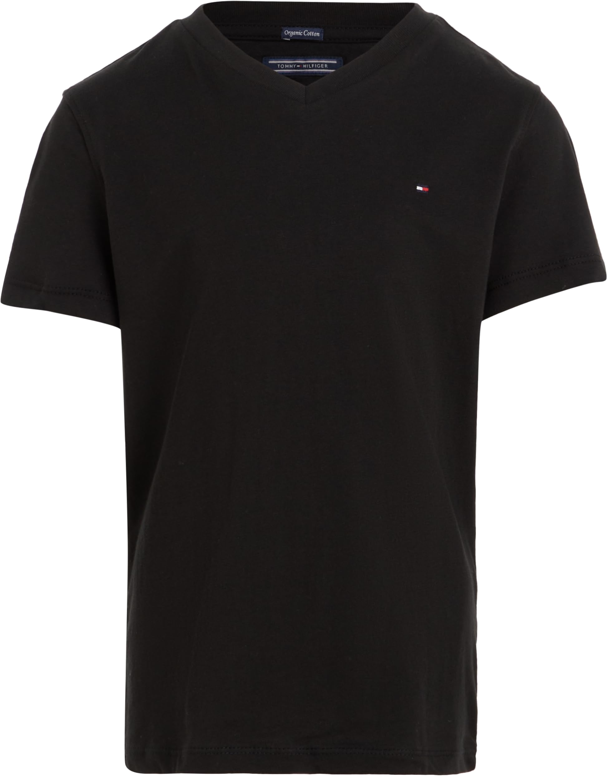 Tommy Hilfiger Boys Basic Vn Knit S/S Camiseta para Niños