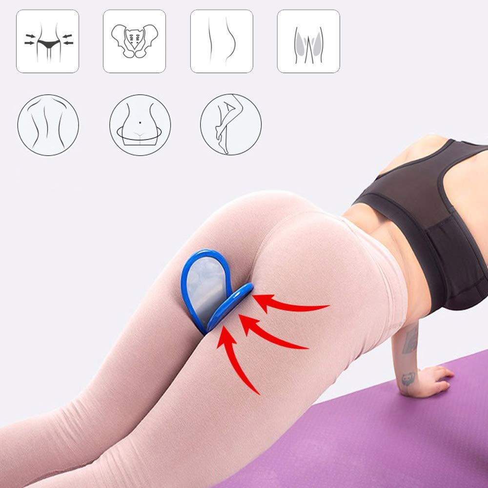 Hüftmuskeltrainer, Hüftmuskulatur, Innen-Oberschenkel-Trainer, Beckenbodenmuskulatur, Medial-Trainer, Hüfttrainer, Gesäß korrektur, Gerät zur Rehabilitation nach der Geburt, violett