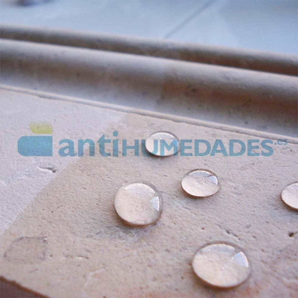 Hidrófugo Consolidante 2 en 1-10L Impermeabiliza y consolidael material | Penetra en profundidad, fija arenillas y polvo, es transpirable y no altera el aspecto de cemento, ladrillo o piedra