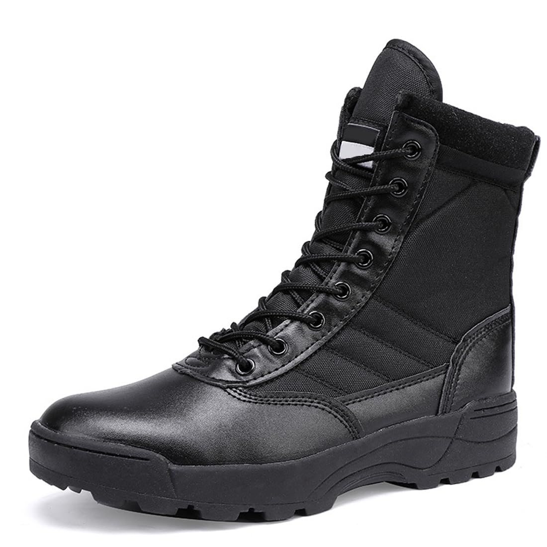 Harssidanzar Invierno Mujeres Botas de Nieve Antideslizante Caliente Botas Tácticas RL026EU