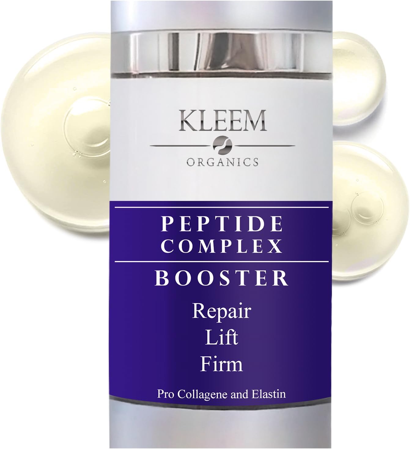 Collagen Peptide Serum for Face with Hyaluronic Acid & Amino Acids - Firming Collagen Serum for Face to Reduce Wrinkles, Even Skin Tone & Texture - Organic Collagen Face Serum for Radiant Skin – 1 fl. oz