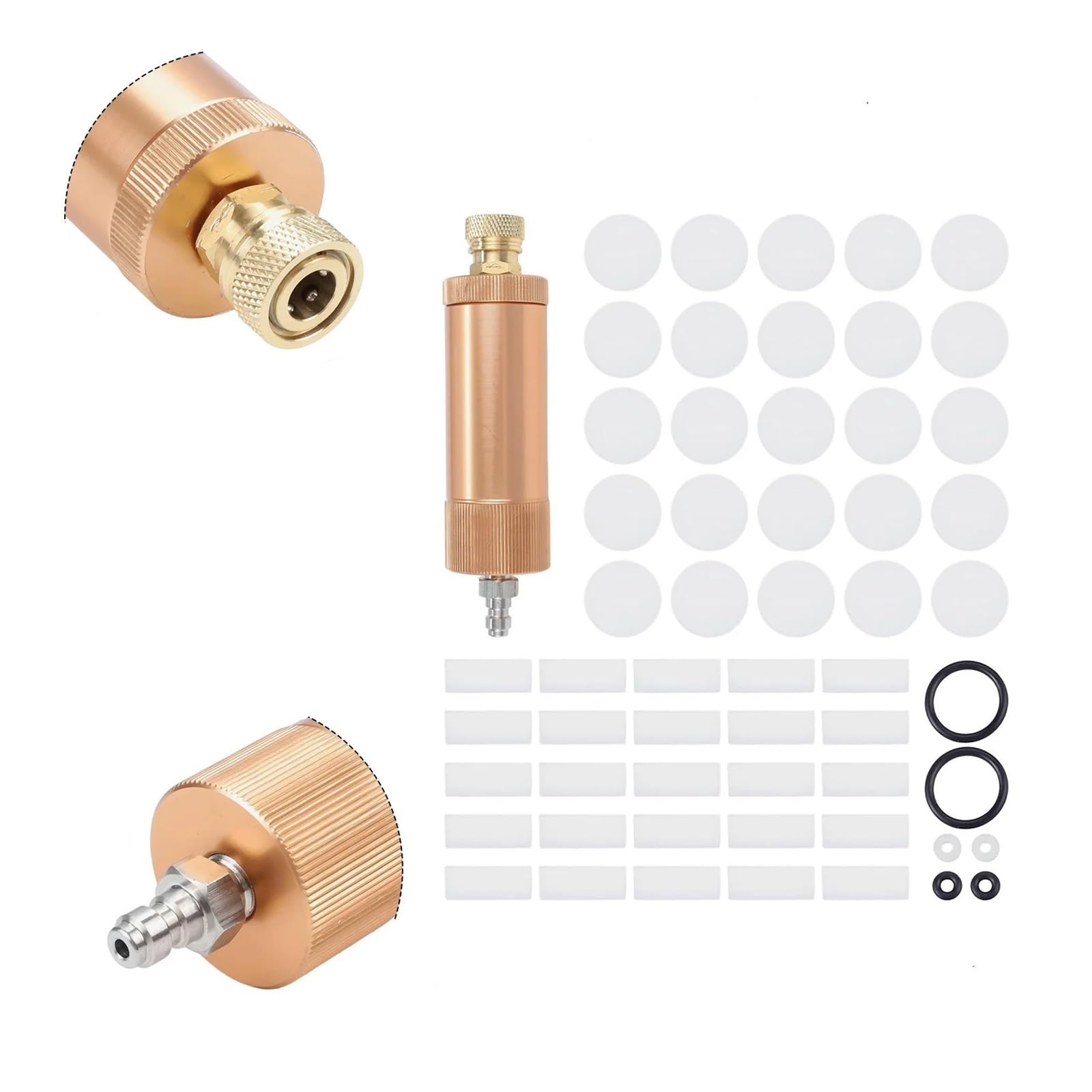 Separatore acqua olio filtro aria multi compatibilità for pompe ad alta pressione Connettore M10 * 1 Design ad alta efficienza