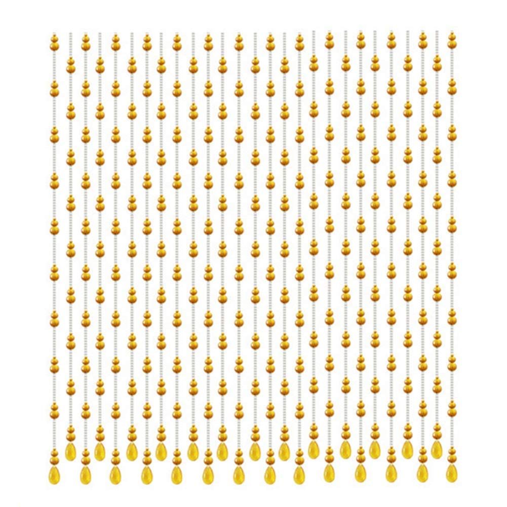 30 Strands Beaded Door Curtains for Doorways Bead String Curtain for Room Dividers Crystal Glass Home Living Room Hanging Screen Modern Style, 4 Colors (Color : A, Size : 0.9x1.2m)