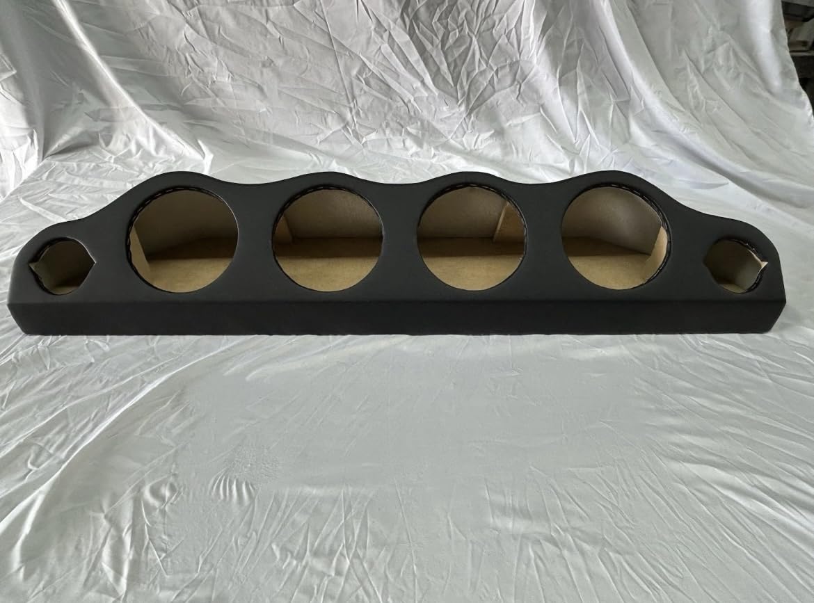 Speaker Panel for 4-6.5 midrange Speakers and 2-Super twiteers Compatible with mos 6.5 Speakers