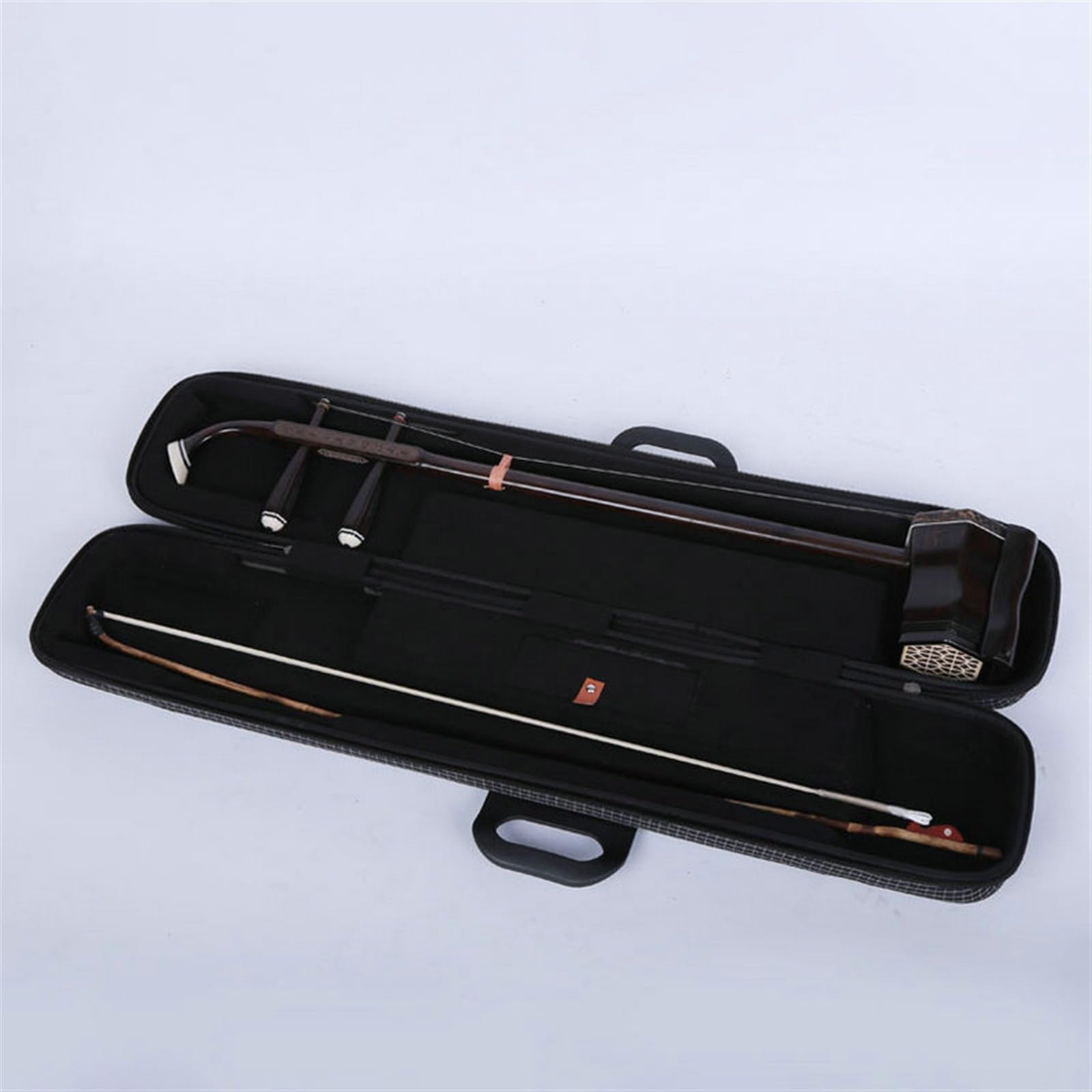 Erhu Chino Erhu De Ébano, Instrumento Étnico De Cuerda Con Arco, Erhu Con Estuche Y Accesorios Para Lazos