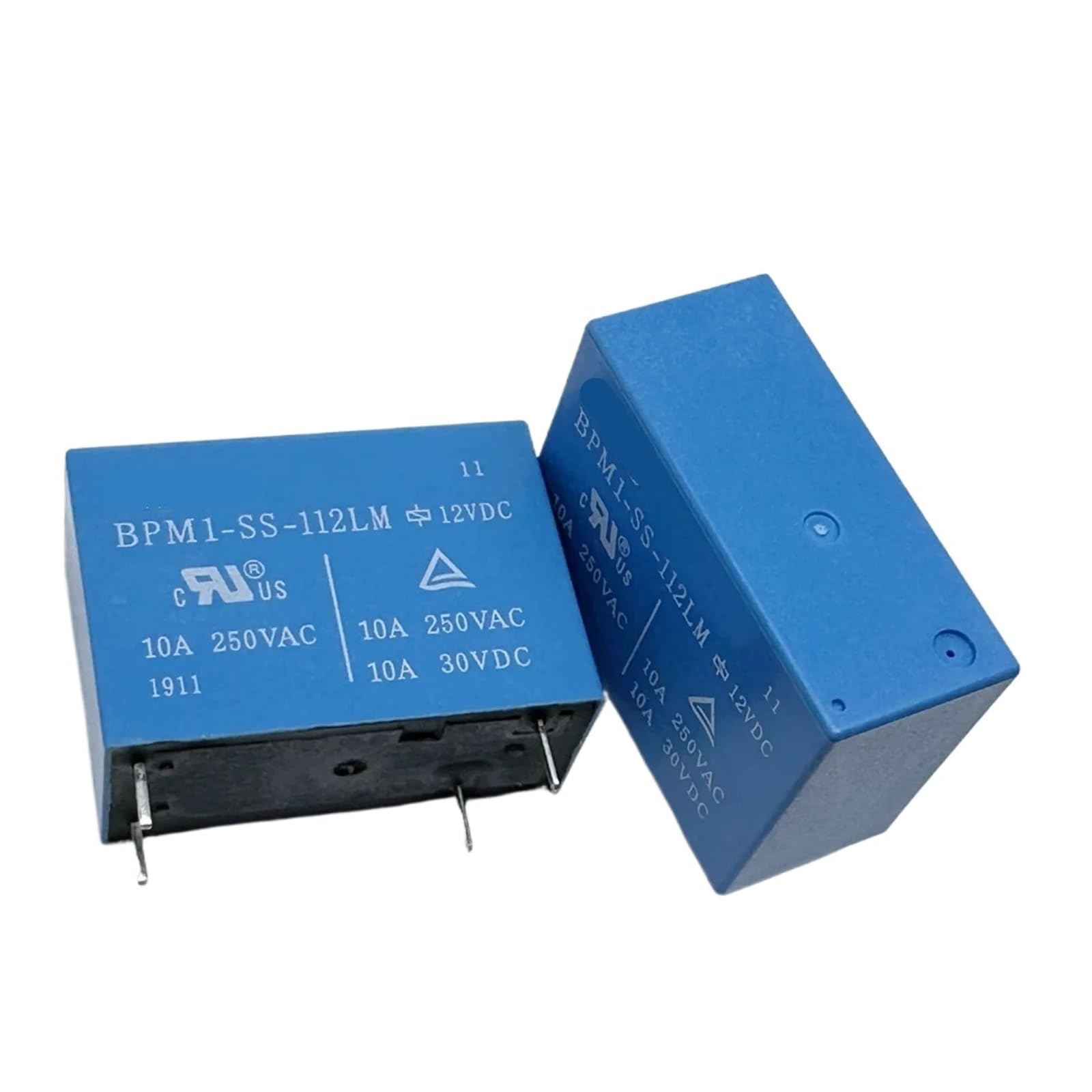 Yzwrwrmktb One Color 1Pc Bpm1-Ss-112Lm (14Fa4-Coil:12vdc-10A) Relay 4Pins