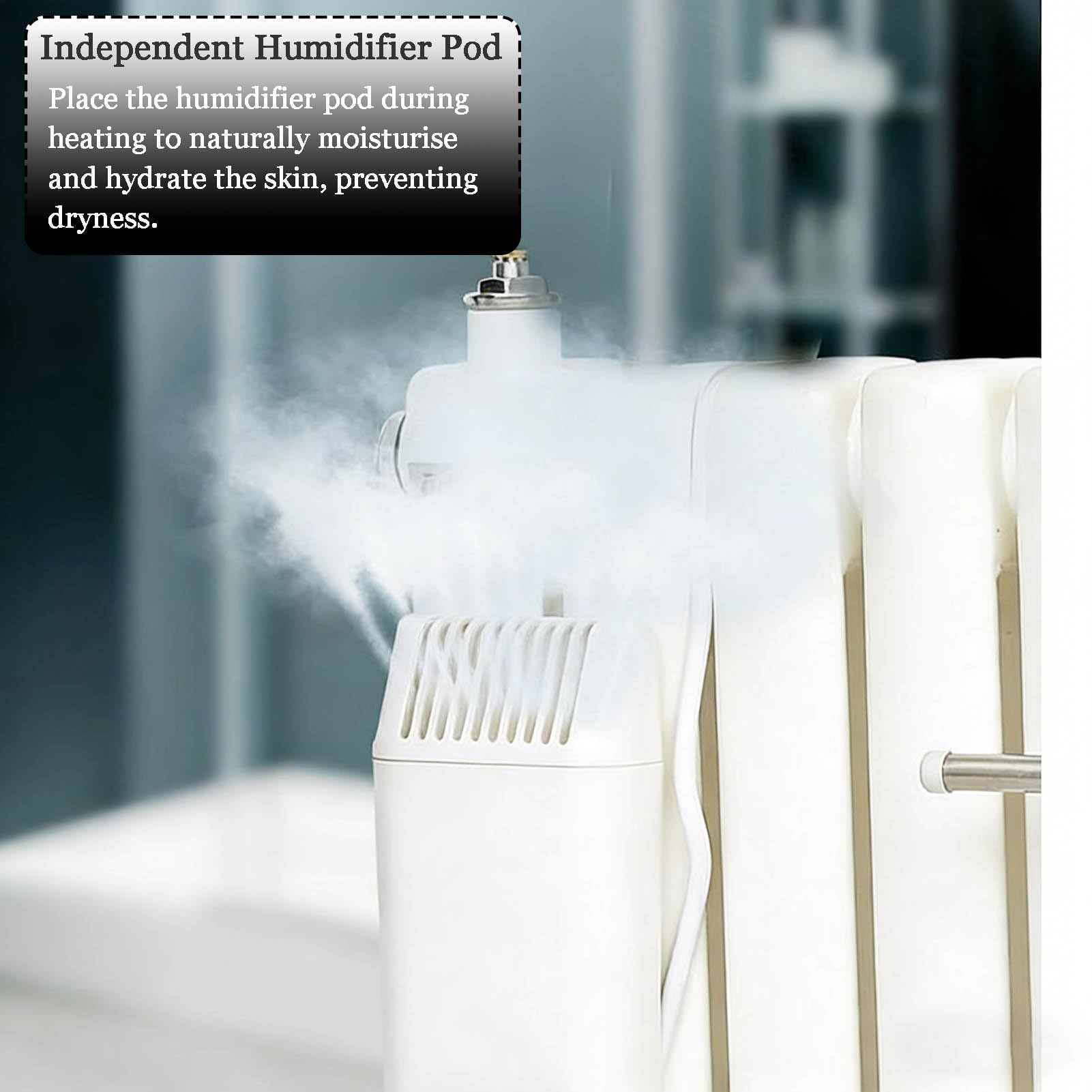 Umidificatore da Camera Letto da Montare Sul Termosifone Portatile Umidificatore Domestico Evaporativo Senza Nebbia E Silenzioso Adatto per Studi WXQTM