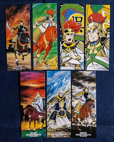Amazon | しおり×7「横山光輝 三国志」ブックマーカー | しおり